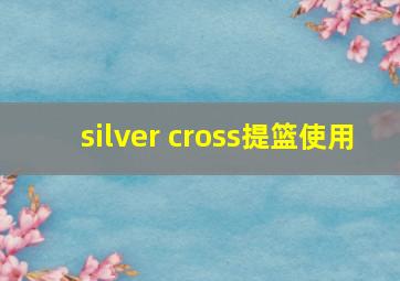 silver cross提篮使用